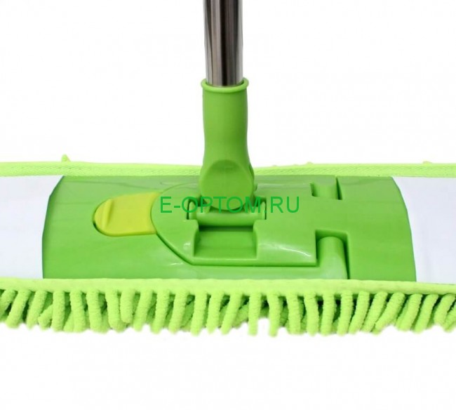 Швабра Макароны, телескопическая ручка, 121х45 см (широкая)