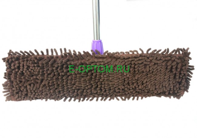 Швабра Макароны, телескопическая ручка, 121х45 см (широкая)