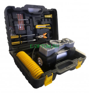 Компрессор автомобильный двухпоршневый Компрессор автомобильный двухпоршневый