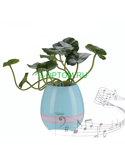 Музыкальный горшок с подсветкой Bluetooth колонка