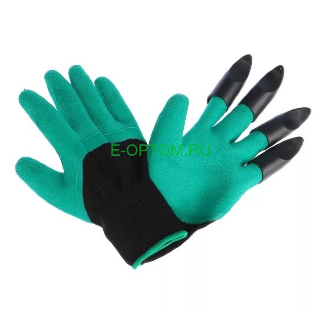 перчатки садовые с когтями