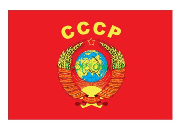 Флаг СССР с гербом