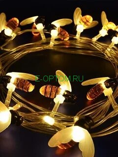 Гирлянда нить "Пчелки" 5м Гирлянда нить "Пчелки" 5м