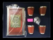 Фляжка в наборе с гербом СССР DJH-1562