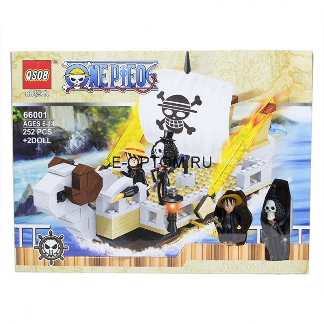 Конструктор LEGO One Piece с фигурками 252 деталей