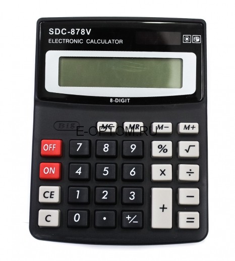 Электронный калькулятор SDC 878V