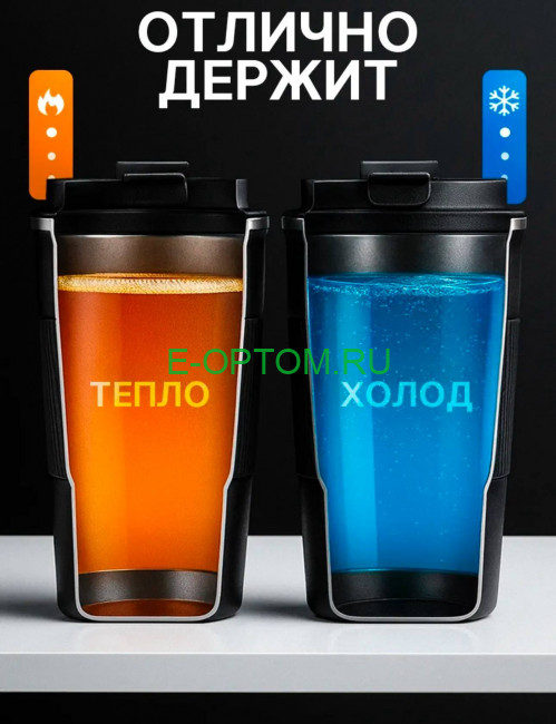 Термокружка с датчиком температуры Термокружка с датчиком температуры