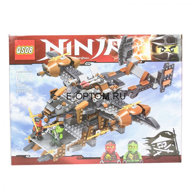 Конструктор LEGO NinjaGo 386 деталей