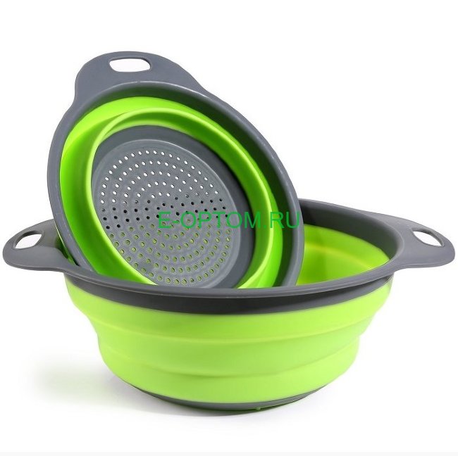 Складная квадратная силиконовая сливная раковина