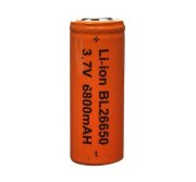 Аккумулятор Li-Ion BL-26650, 3.7 В, 6800 mAH Аккумулятор Li-Ion BL-26650, 3.7 В, 6800 mAH