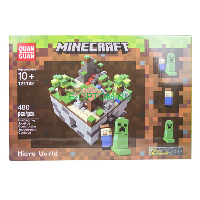 Конструктор Minecraft 480 деталей