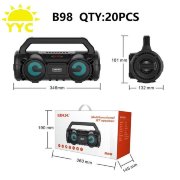 Портативная bluetooth колонка B98 Портативная bluetooth колонка B98