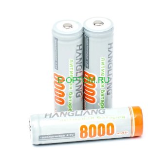 Аккумулятор Li-ion 18650 Hangliang 8000mAh 4.2 V Аккумулятор Li-ion 18650 Hangliang 8000mAh 4.2 V