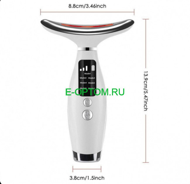 Микротоковый массажер для лица и шеи