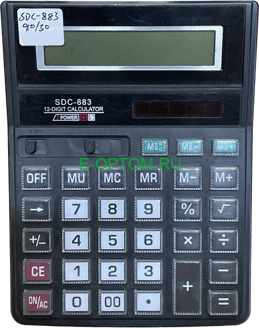 Электронный калькулятор SDC-883