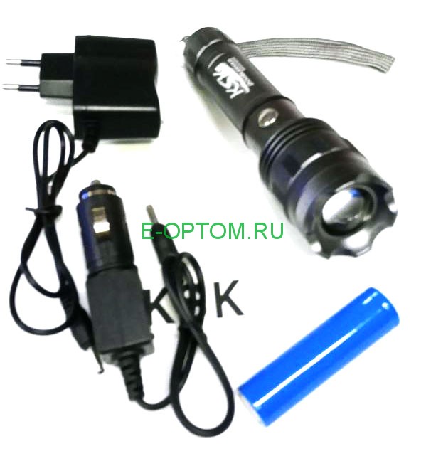 Фонарь светодиодный KSK Y2 аккумуляторный