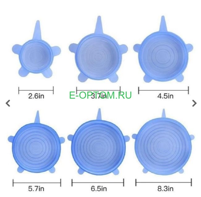 Силиконовые универсальные крышки Super stretch silicone lids Силиконовые универсальные крышки Super stretch silicone lids
