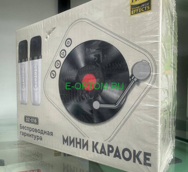 Портативная музыкальная колонка с караоке