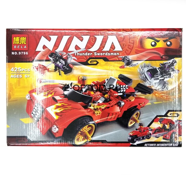 Конструктор нинзя (Ninja) 425 деталей
