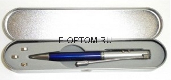 Шпионская ручка-невидимка с лазерной указкой и фонариком