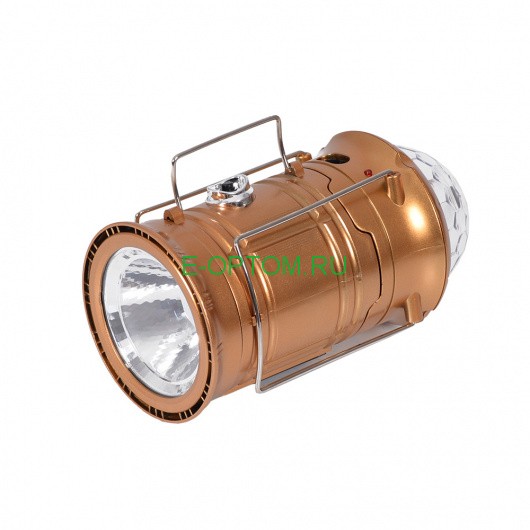 Фонарь кемпинговый 5804 с двумя источниками света (диско-шар)