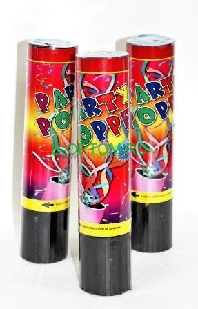 Хлопушки "PARTY POPPER"