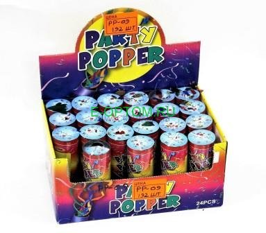Хлопушки "PARTY POPPER"