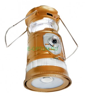 Фонарь кемпинговый 5878 с двумя источниками света