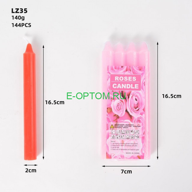 Свечи ароматизированная Свечи ароматизированная