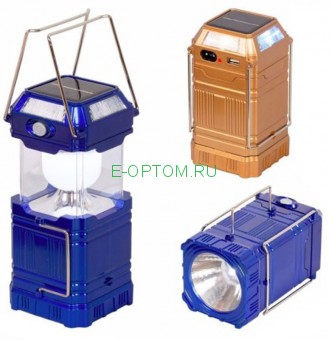 Фонарь кемпинговый GSH-8009A с двумя источниками света Фонарь кемпинговый GSH-8009A с двумя источниками света