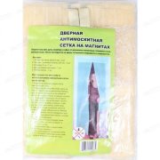 Сетка антимоскитная на магнитах птичка 7 шт, однотонная 100х210 см