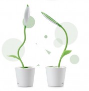 Настольная лампа «Цветок» с держателем для ручек и карандашей Настольная лампа «Цветок» с держателем для ручек и карандашей