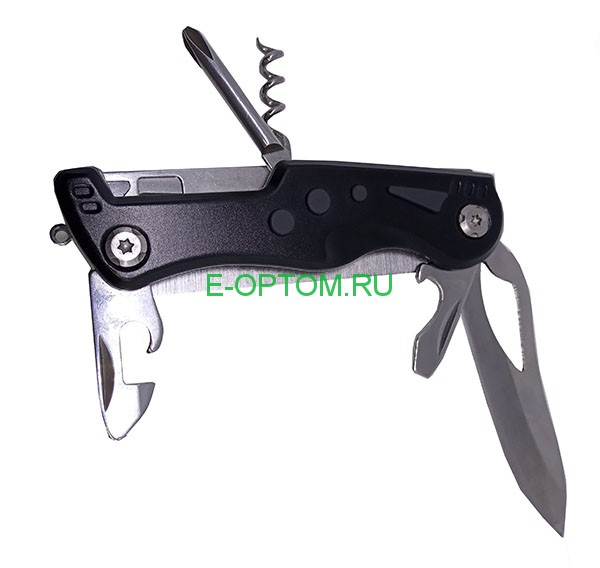 Мультитул складной нож со штопором и открывалкой Мультитул складной нож со штопором и открывалкой