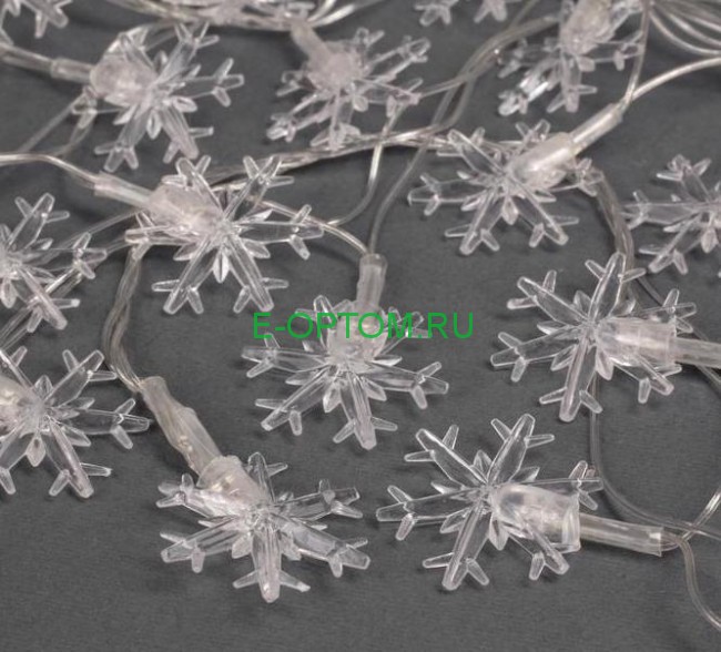 Гирлянда светодиодная «Снежинки» Гирлянда светодиодная «Снежинки»