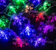 Гирлянда светодиодная «Снежинки» Гирлянда светодиодная «Снежинки»