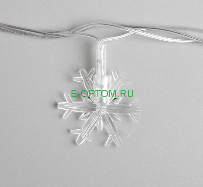Гирлянда светодиодная «Снежинки» Гирлянда светодиодная «Снежинки»