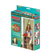 Сетка антимоскитная сетка Magic Mesh на магнитах 9 шт., 100х210 см, цвет черный Сетка антимоскитная сетка Magic Mesh на магнитах 9 шт., 100х210 см, цвет черный