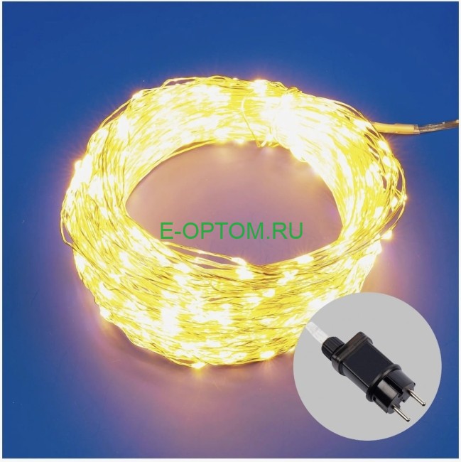 Гирлянда светодиодная "Роса", тёплый и белый свет, 50м Гирлянда светодиодная "Роса", тёплый и белый свет, 50м