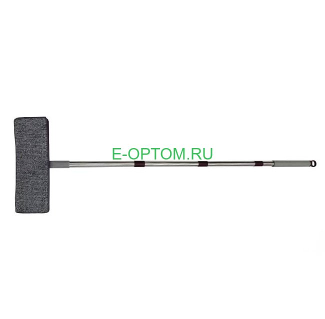 Швабра с отжимом и доп. насадкой на липучке, белая Швабра с отжимом и доп. насадкой на липучке, белая