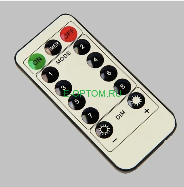 Гирлянда светодиодная "Роса", тёплый и белый свет