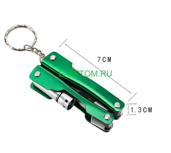 Мультитул с фонариком и набором инструментов