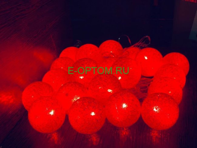 Светодиодная гирлянда шарики