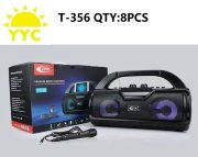 Портативная bluetooth колонка T-356 Портативная bluetooth колонка T-356