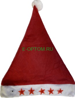 Шапка новогодняя со звездами Шапка новогодняя со звездами
