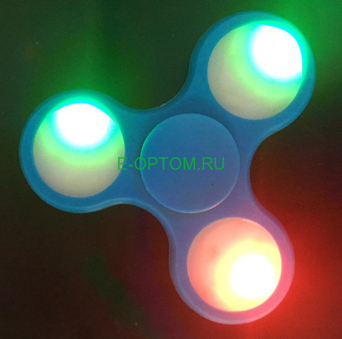 Голубой спиннер светящийся Голубой спиннер светящийся